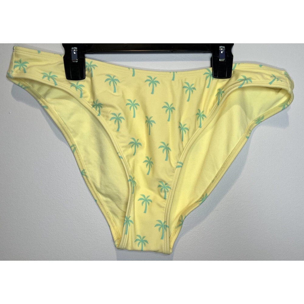 Women's Large Stoney Clover Lane Palm Tree Bikini Bottom ~ NWOT